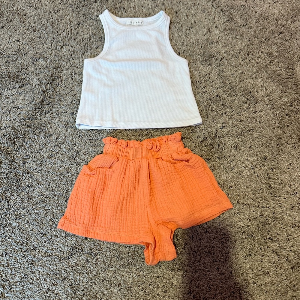 Toddler girl summer outfit